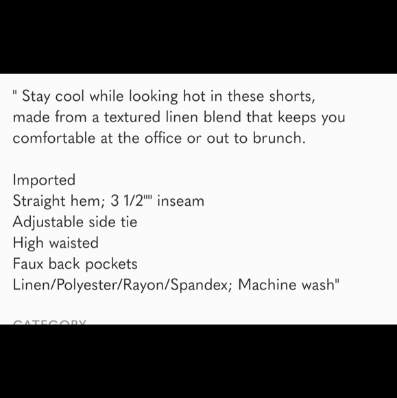 Midi high rise shorts - Picture 9 of 9